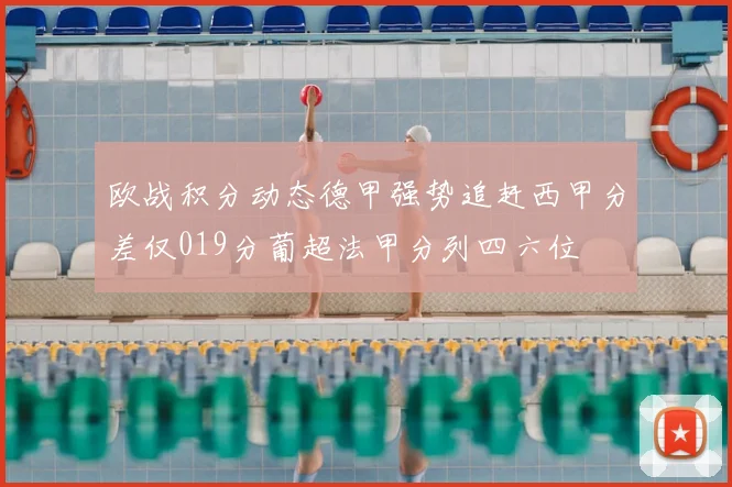 欧战积分动态德甲强势追赶西甲分差仅019分葡超法甲分列四六位
